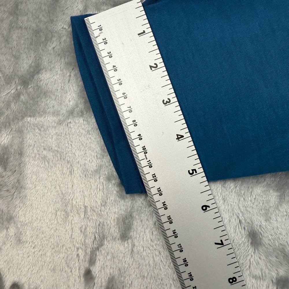 LuLaRoe Perfect T Blue Short Sleeve High Low Hem Oversized T-Shirt Womens Medium - Picture 7 of 12